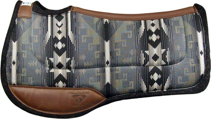 Diamond Wool Endurance-Round Contoured Ranch Pad