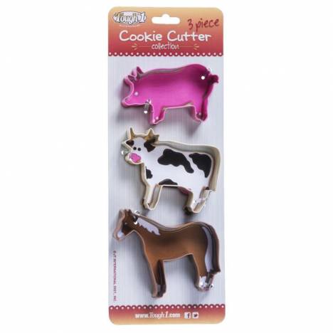 Tough1 3 Piece Cookie Cutter Collection