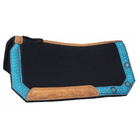 Silver Royal Gypsy Spirit Wool Contoured Saddle Pad