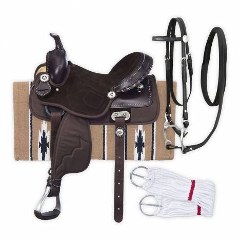 Tough1 Eclipse Elite Competition Saddle 5 Piece Package