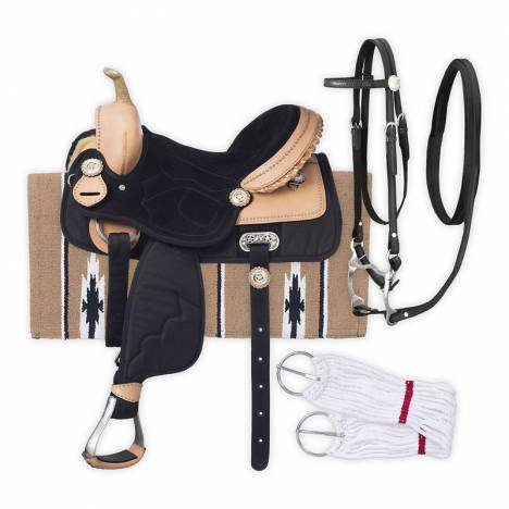 Tough1 Eclipse Elite Competition Saddle 5 Piece Package