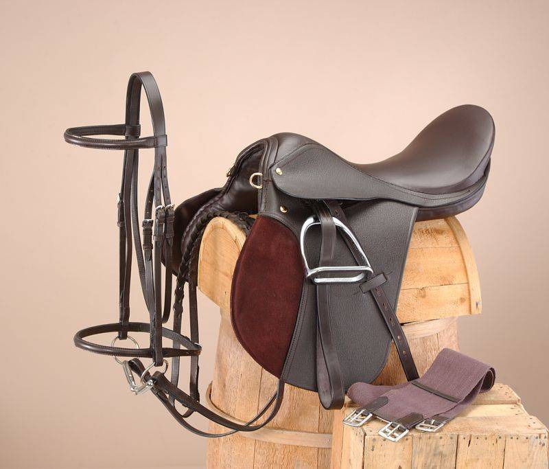 Equitare All Purpose Saddle with Padded Flap - Wide