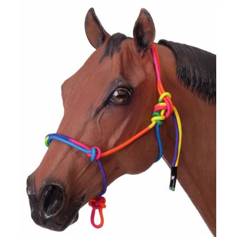 Tough-1 Multi-Colored Miniature Rope Halter