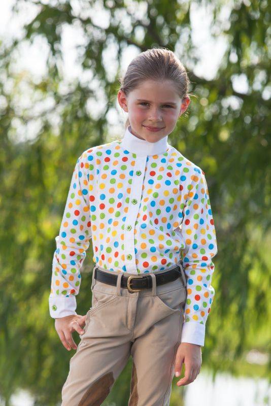 Daisy Clipper Polka Dot Show Shirt - Kids