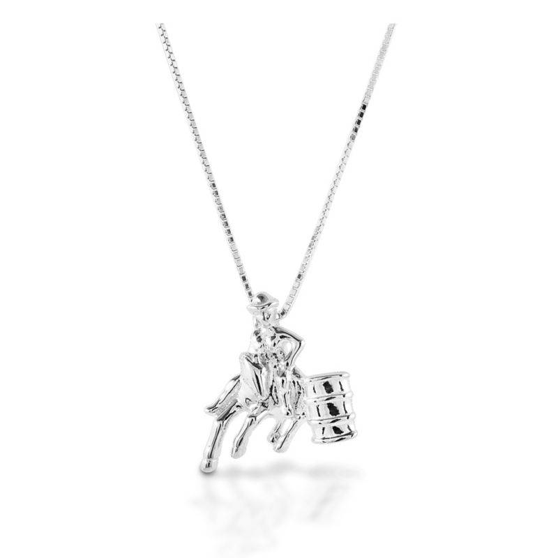 Kelly Herd Small Barrel Racing Pendant