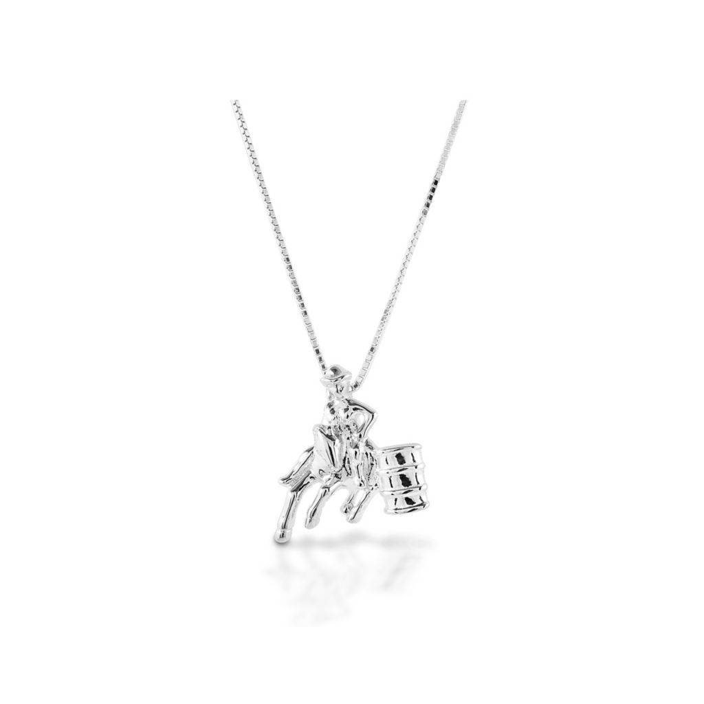 Kelly Herd Small Barrel Racing Pendant