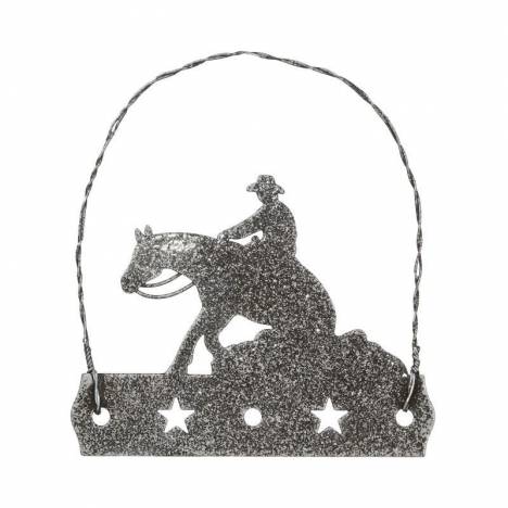 Tough-1 Equine Motif Ornament With Glitter Finish - Reiner