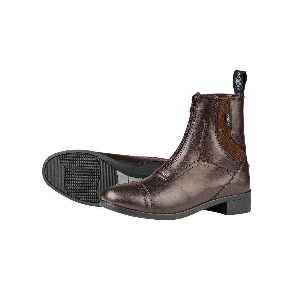 Saxon Kids Syntovia Zip Paddock Boots