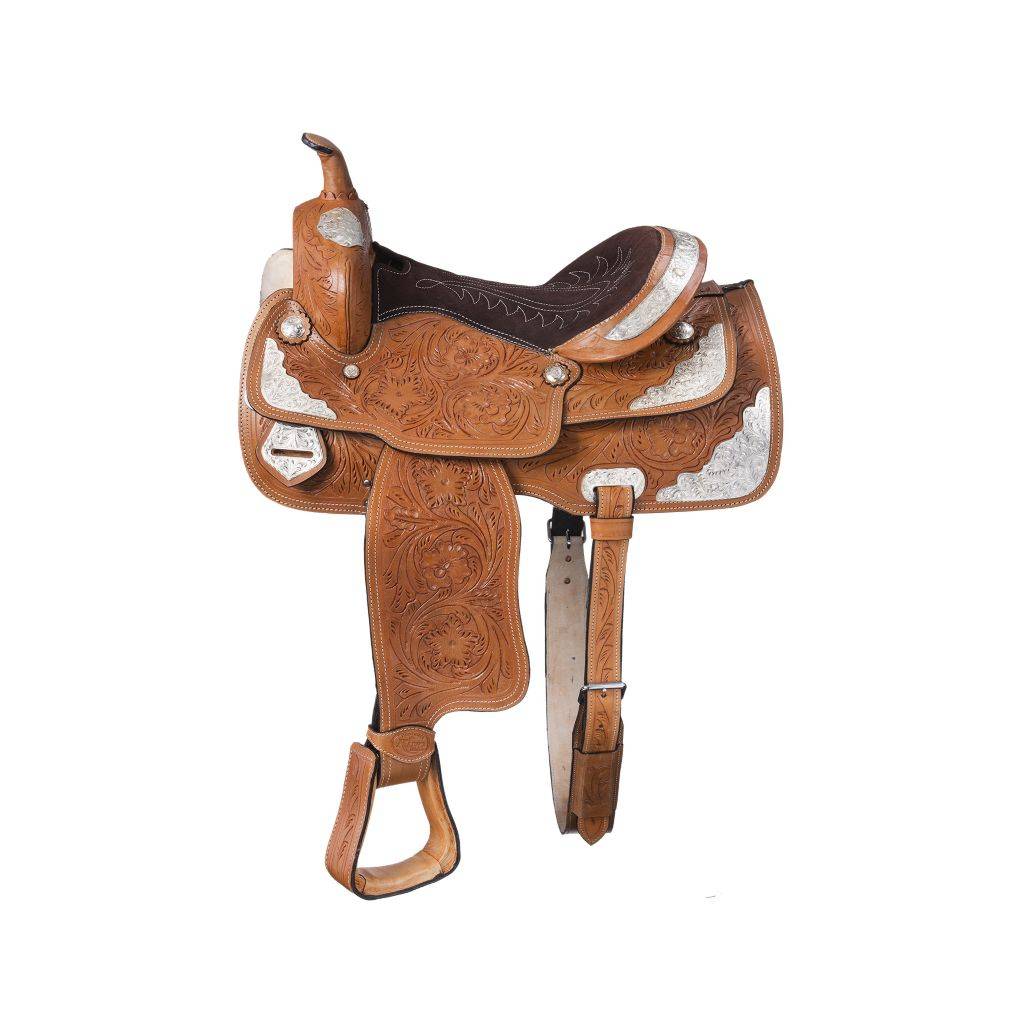 King Series Mccoy Trail Saddle With Silver