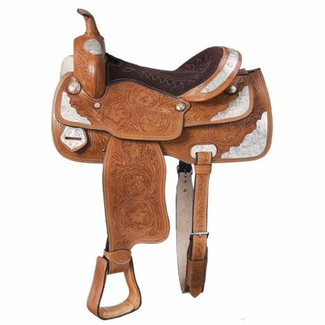 King Series Mccoy Trail Saddle With Silver