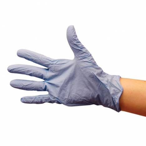 Ideal Blue Nitrile Gloves - 10 Pack