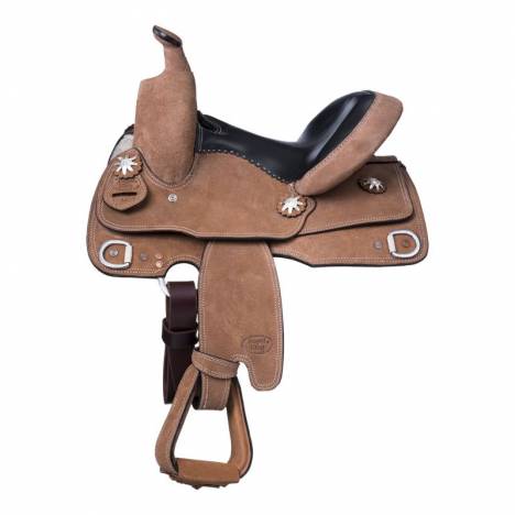 Tough-1 Roughout Youth Trainer Saddle