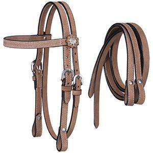 Tough1 Mini Roughout Headstall with Reins