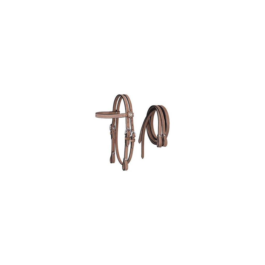 Tough1 Mini Roughout Headstall with Reins