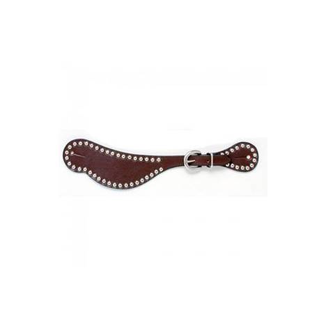 Royal King Shaped Leather Spur Straps