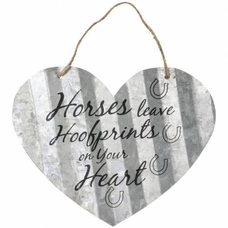 Gift Corral Heart Shaped Metal Sign