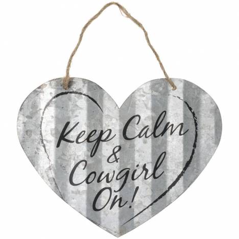 Gift Corral Heart Shaped Metal Sign