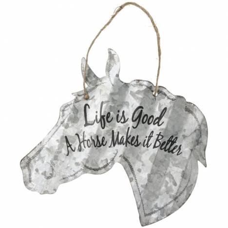 Horse Sign 20" - Life Is Good