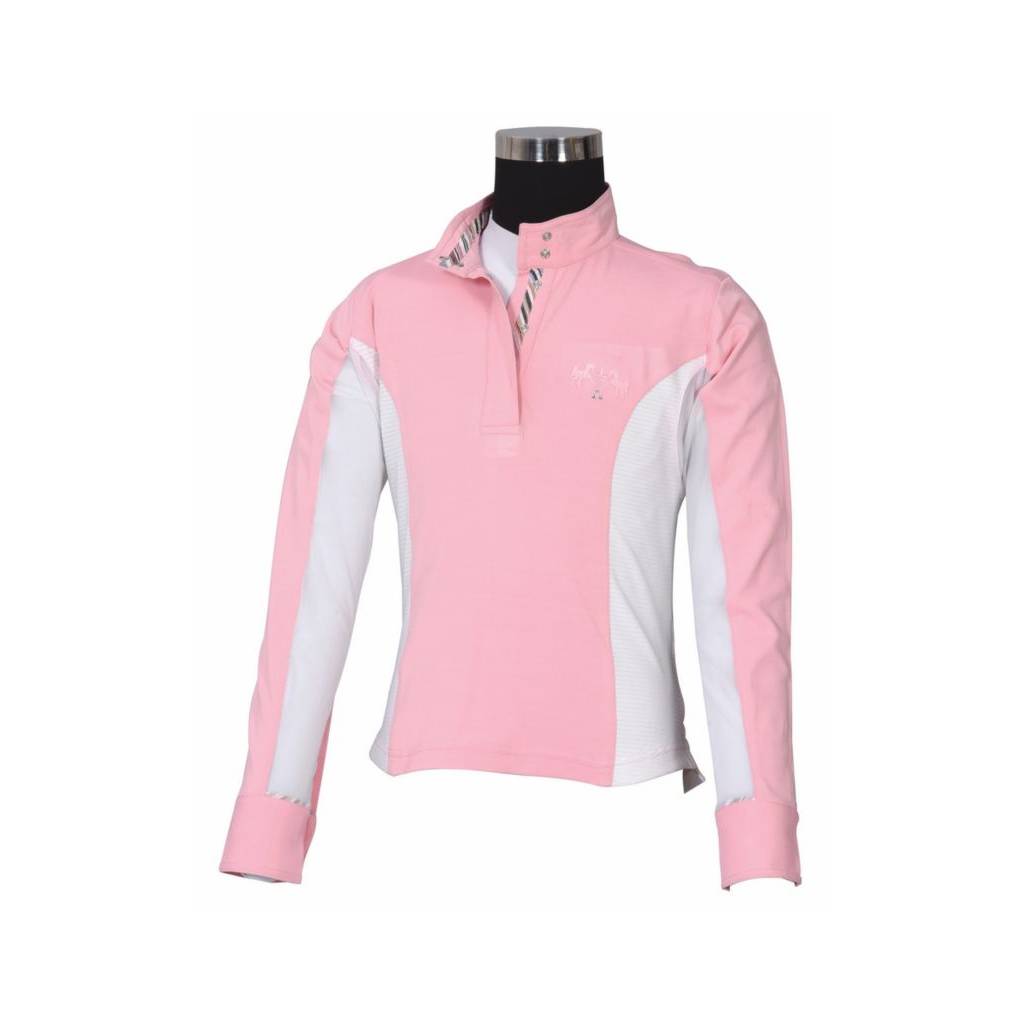 Equine Couture Kids Cara Long Sleeve Show Shirt