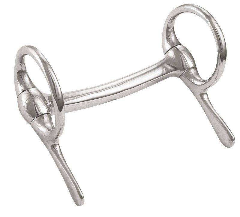 Weaver Leather Miniature Half Cheek Mullen Mouth Driving Bit