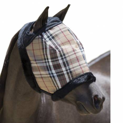 Kensington 73% UV Pony Fly Mask with Fleece Trim & Dual Ear Openings