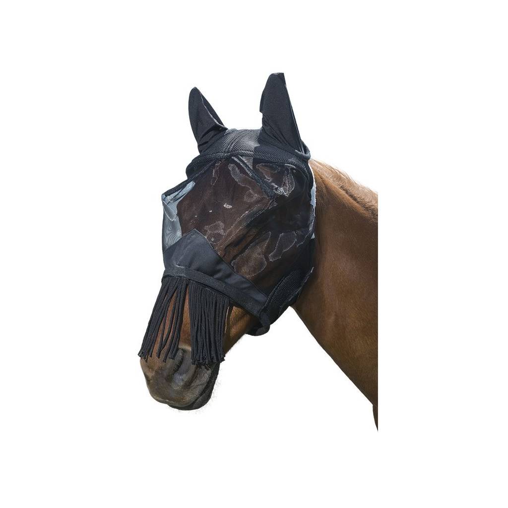 Tough1 Deluxe Comfort Mesh Fly Mask With String Nose