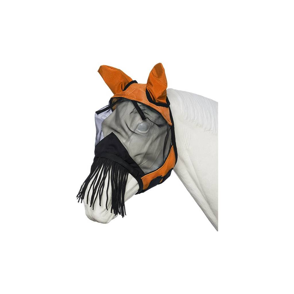 Tough1 Deluxe Comfort Mesh Fly Mask With String Nose