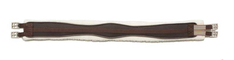 EquiRoyal Shaped Fleece English Girth