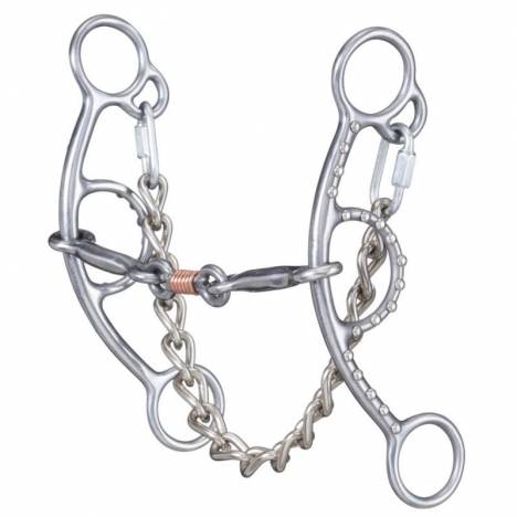 Tough1 Sweet Iron 3 Piece Short Shank Gag Snaffle