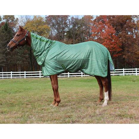 TuffRider Sport Mesh Combo Neck Fly Sheet - Plaid