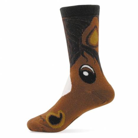 Bay Cartoon Horse Socks