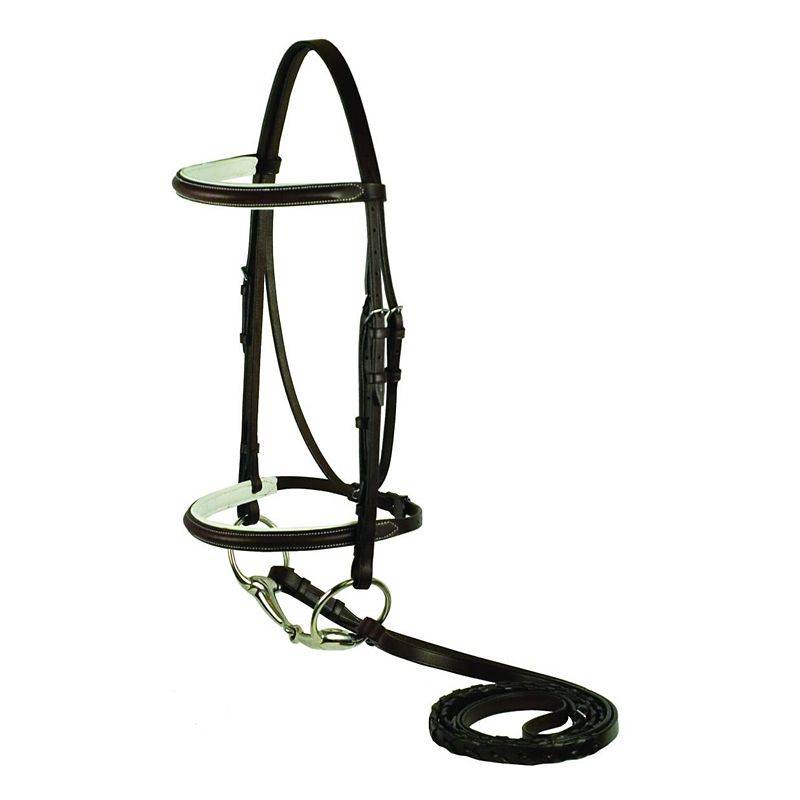 Gatsby Plain Raised Padded Bridle