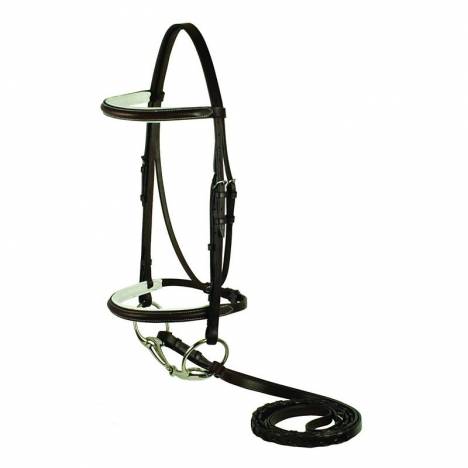 Gatsby Plain Raised Padded Bridle