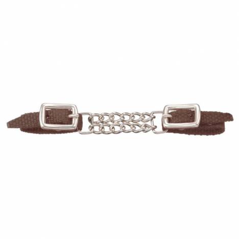 Tough-1 Miniature Nylon Curb Strap with Double Chain