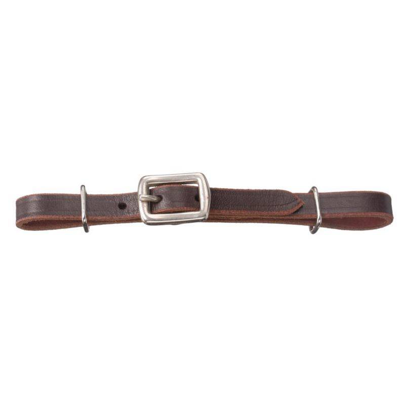 Tough1 Miniature Flat Leather Curb Strap