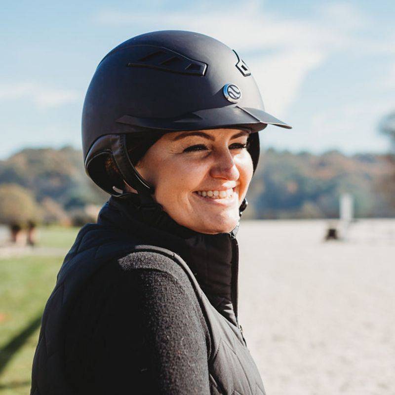 Back On Track EQ3 Lynx Smooth Top Helmet