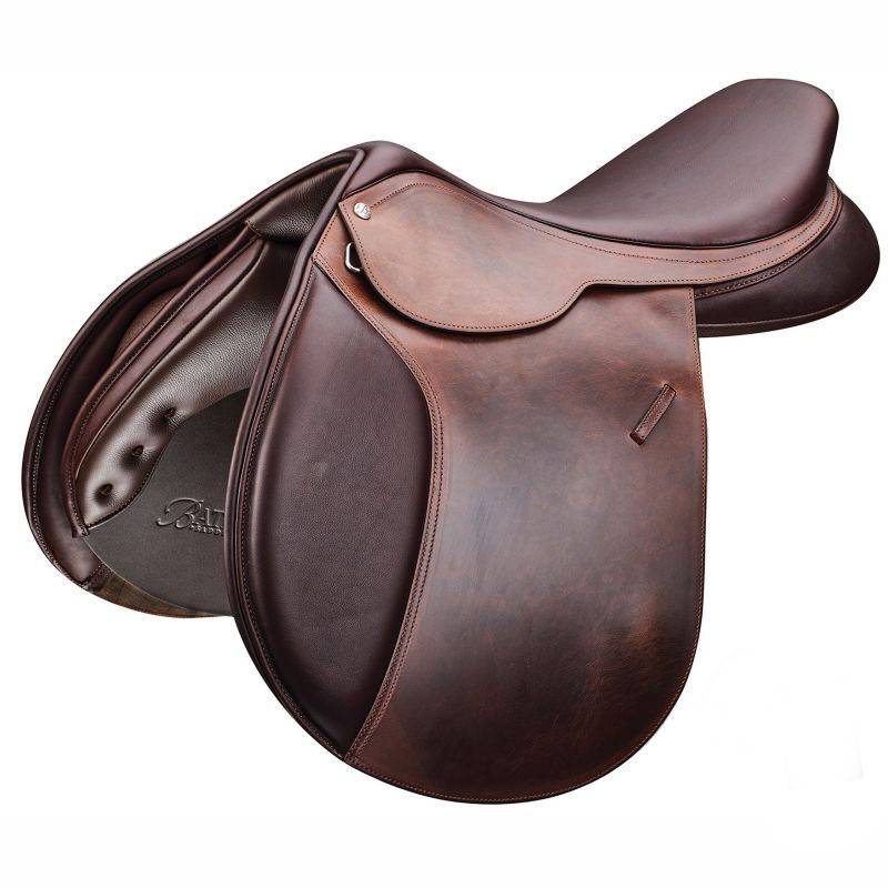 Bates Caprilli Close Contact Classic Saddle with Cair & Forward Flap