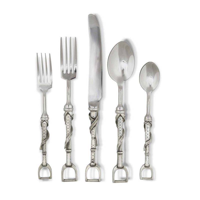 Vagabond House Stirrup Flatware 5 Piece Setting