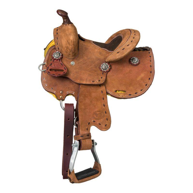 Royal King Branson Rough Out Barrel Saddle