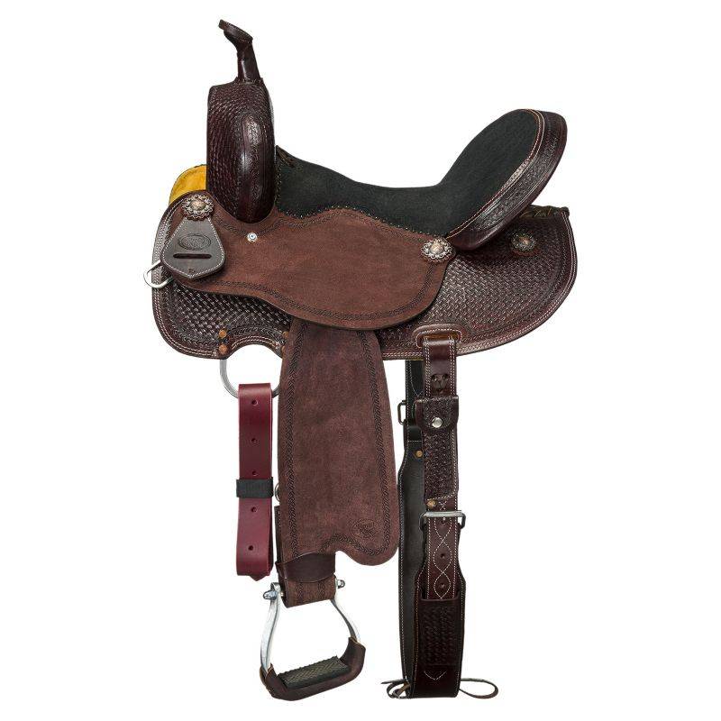 Tough1 Greeley Round Skirt Barrel Saddle