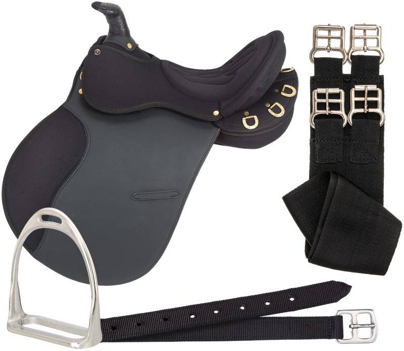 Blemished Eclipse Trail Saddle with  Horn Package