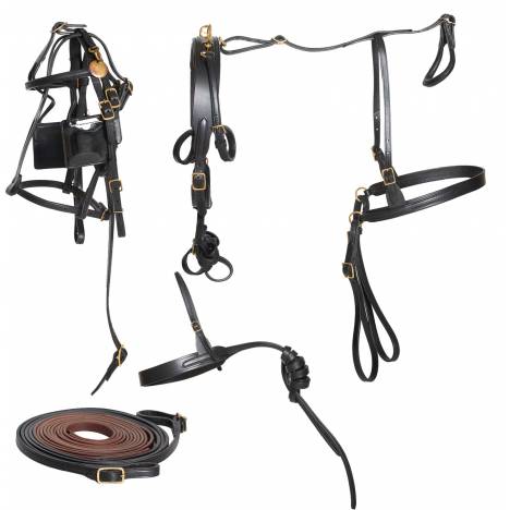 Ozark Mini/Pony Leather Harness