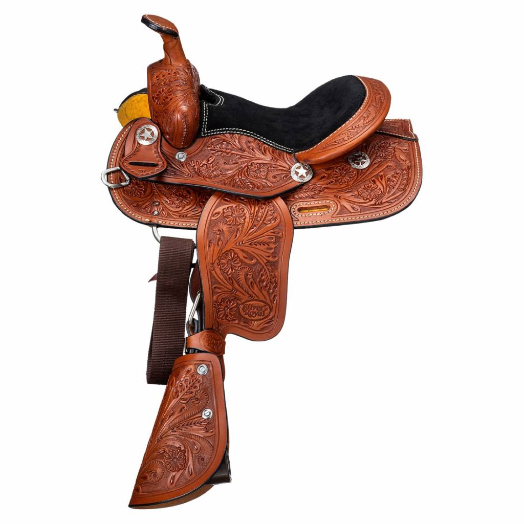 Ozark Floral Tooled Saddle