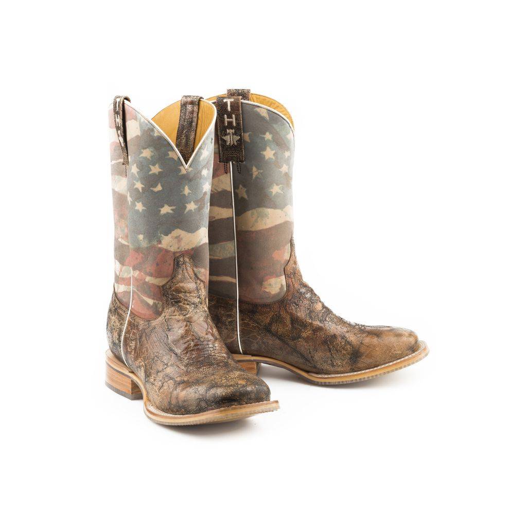 Tin Haul Mens Boots - Land Of The Free With Presidential Sole