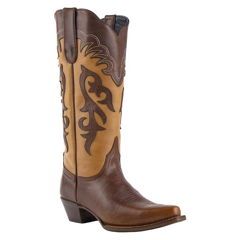 Ferrini Ladies Roan Square Toe Boots