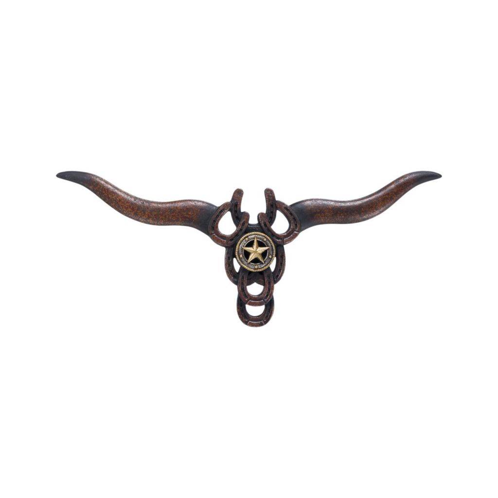 Gift Corral Longhorn with Star Plaque