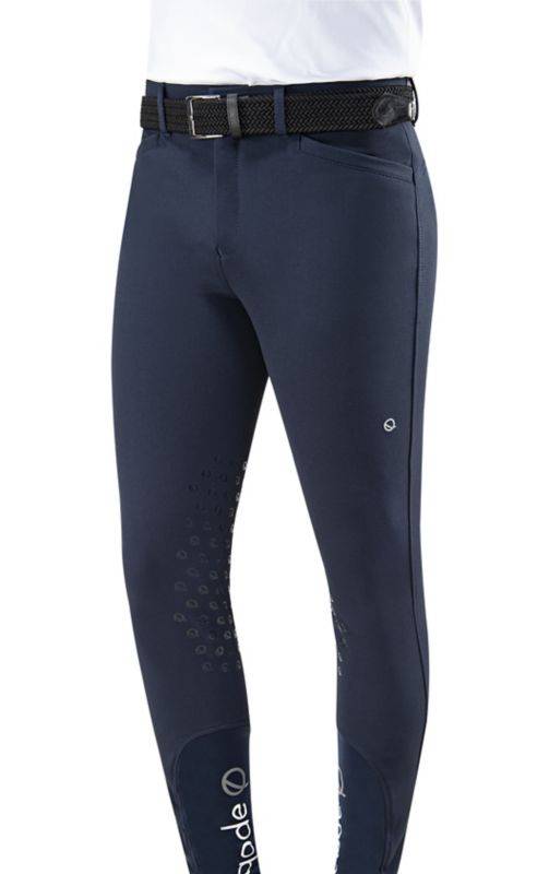 EQODE Mens Knee Patch Breech 50 Blue
