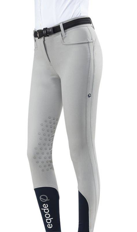 EQODE Womens Pantalone Donna Grip Knee Patch Breech 38 Blue