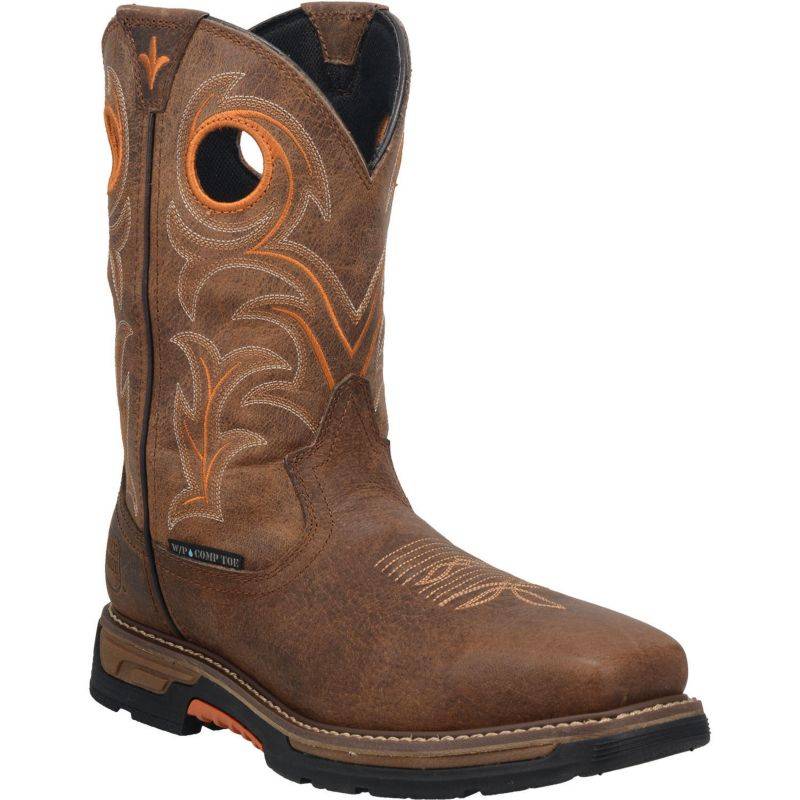 Dan Post Mens Storms Eye WP Boots 11 D Brown