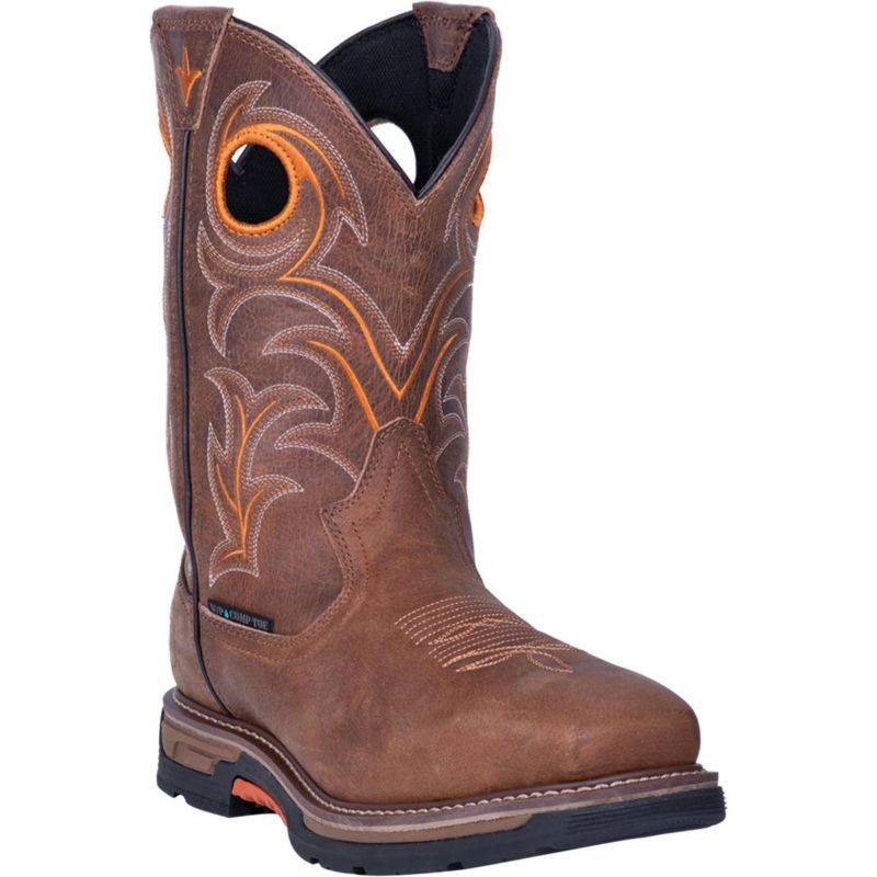 Dan Post Mens Storms Comp WP Boots 9.5 D Orange